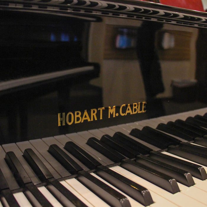 Hobart M. Cable GH-87 Grand Piano | 6'2" | Polished Ebony