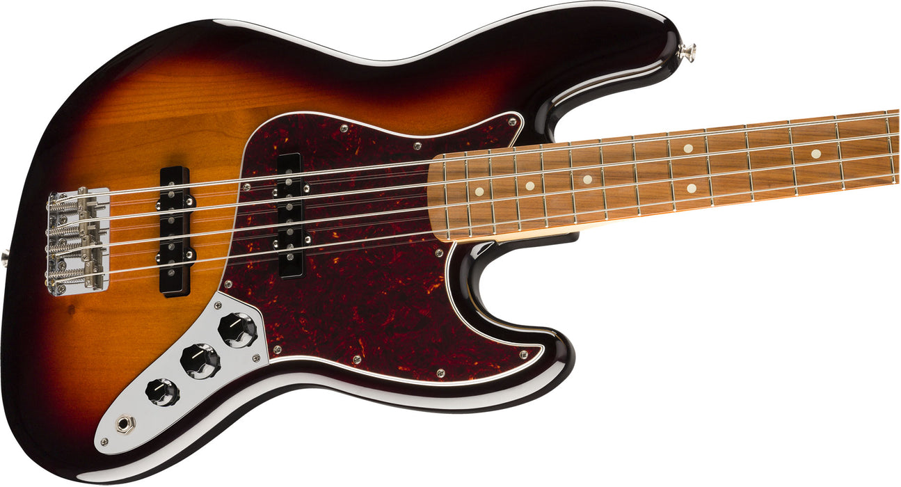 Pre-Owend Fender Vintera '60s Jazz Bass, Pau Ferro Fingerboard - 3-Color Sunburst