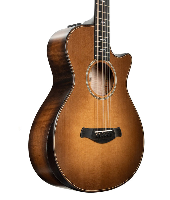 Taylor "Factory-Demo" 652ce Builders Edition 12-String Acoustic-Electric - Wild Honey Burst | 1159 | Used