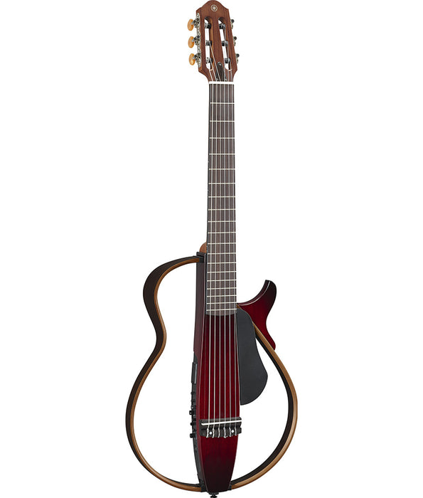 Pre-Owned Yamaha SLG200N Silent Nylon String Guitar, Crimson Red Burst | Used