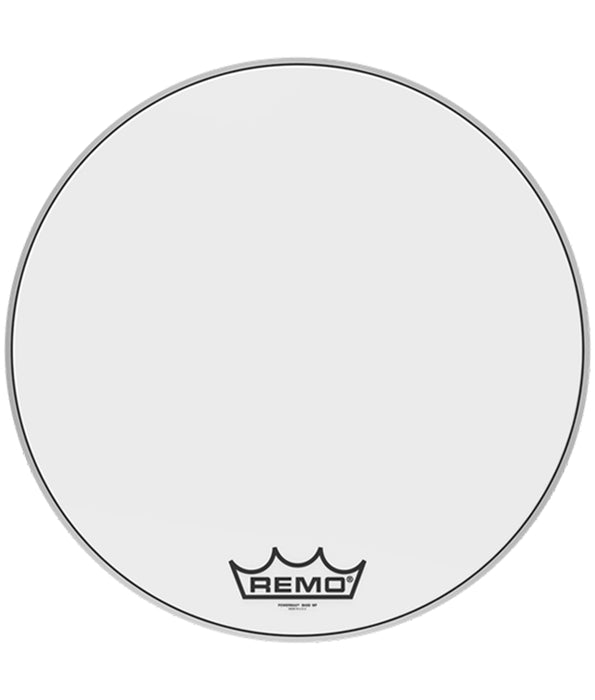 Pre Owned Remo PM1018MP 18" White Powermax Marching Bass Drumhead | Used