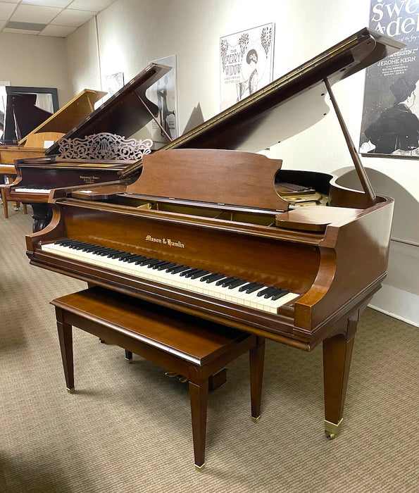 Mason & Hamlin 5'8.5" Model A Grand Piano | Polished Mahogany | SN: 87506 | Used