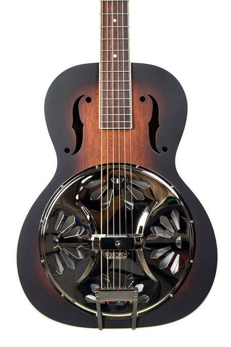 Gretsch G9220 Bobtail Round-Neck Mahogany, Spider Cone Acoustic-Electric Resonator Guitar- 2-Color Sunburst