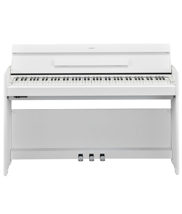 Pre-Owned Yamaha Arius YDP-S55 88-Note Console Digital Piano, White Walnut