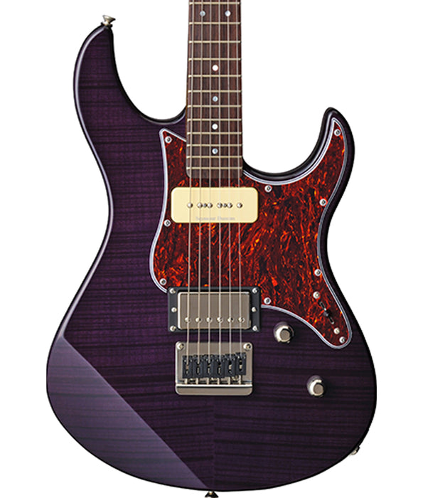 Yamaha PAC611HFM Pacifica Series Electric Guitar - Translucent Purple