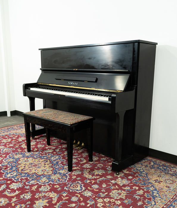 Yamaha 48" U1 Upright Piano | Polished Ebony | SN: 3124117 | Used