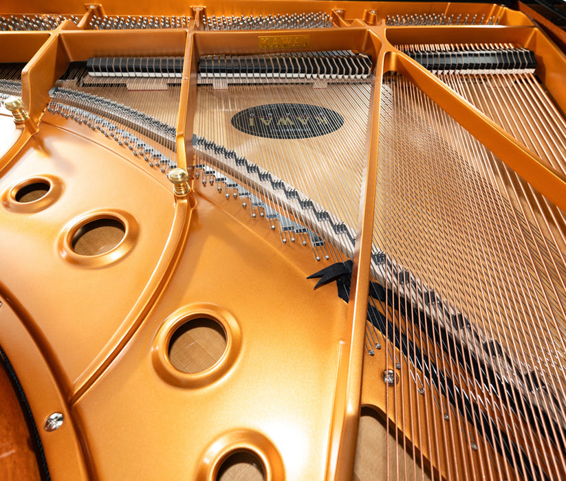 Kawai 6'2" GX-3 BLAK Series Conservatory Grand Piano | Polished Ebony