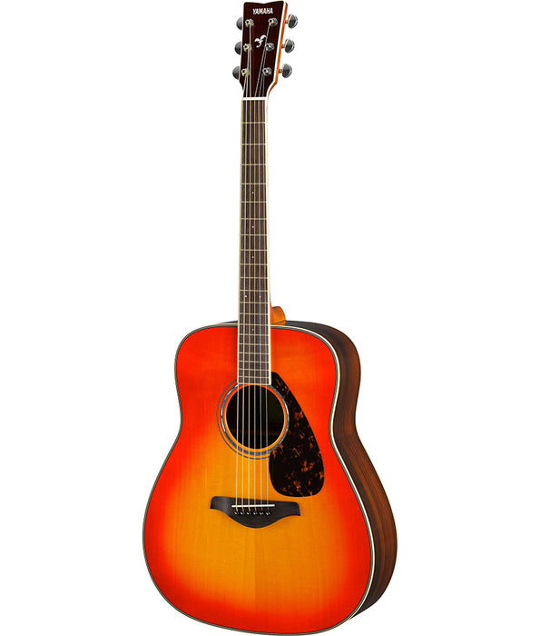 Pre-Owned Yamaha FG830 Autumn Burst Folk Guitar Solid Top Rosewood B/S