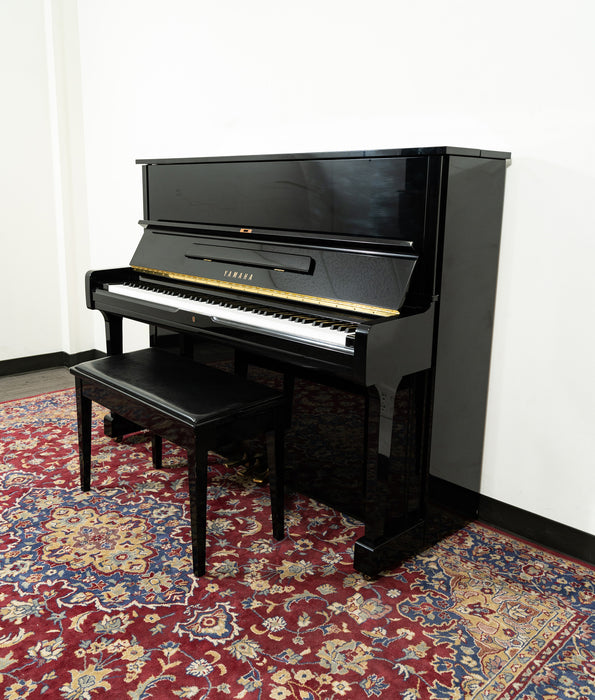 1996 Yamaha 48" U1 Upright Piano | Polished Ebony | SN: 5522025 | Used
