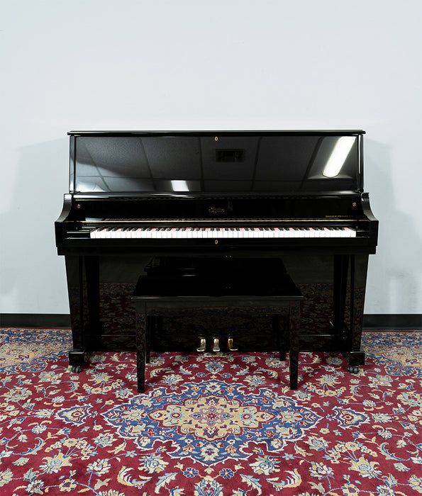 Boston UP-120PE Upright Piano | Polished Ebony | SN: B201249 | Used