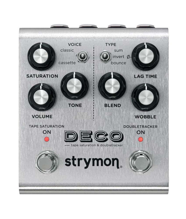 Strymon Deco Tape Saturation and Doubletracker Delay Pedal V.2