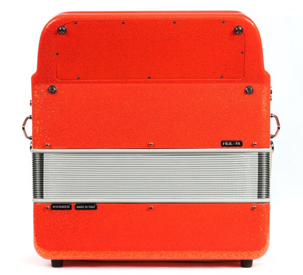 Hohner Anacleto Rey Del Norte III 5 Switch Compact FBE Tinsel Orange | New