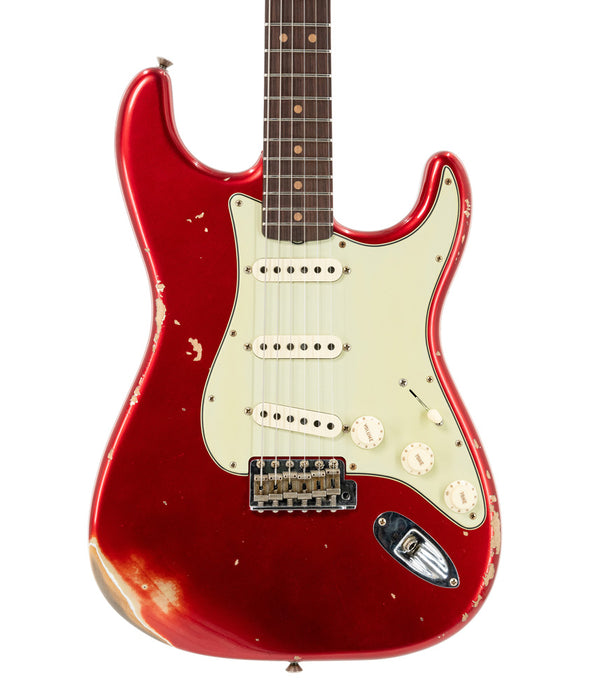 2022 Fender Custom Shop LTD '63 Stratocaster Relic - Aged Candy Apple Red