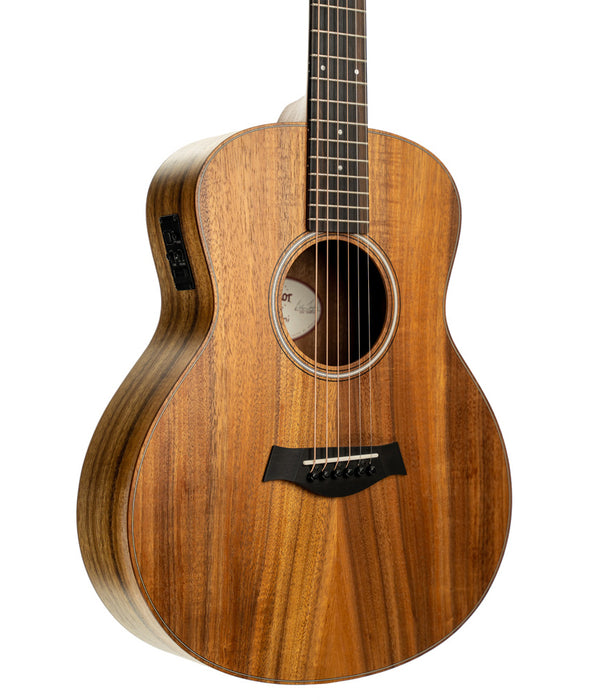 Taylor GSMini-e Koa Acoustic-Electric Guitar Bundle w/ Gig Bag and TaylorSense