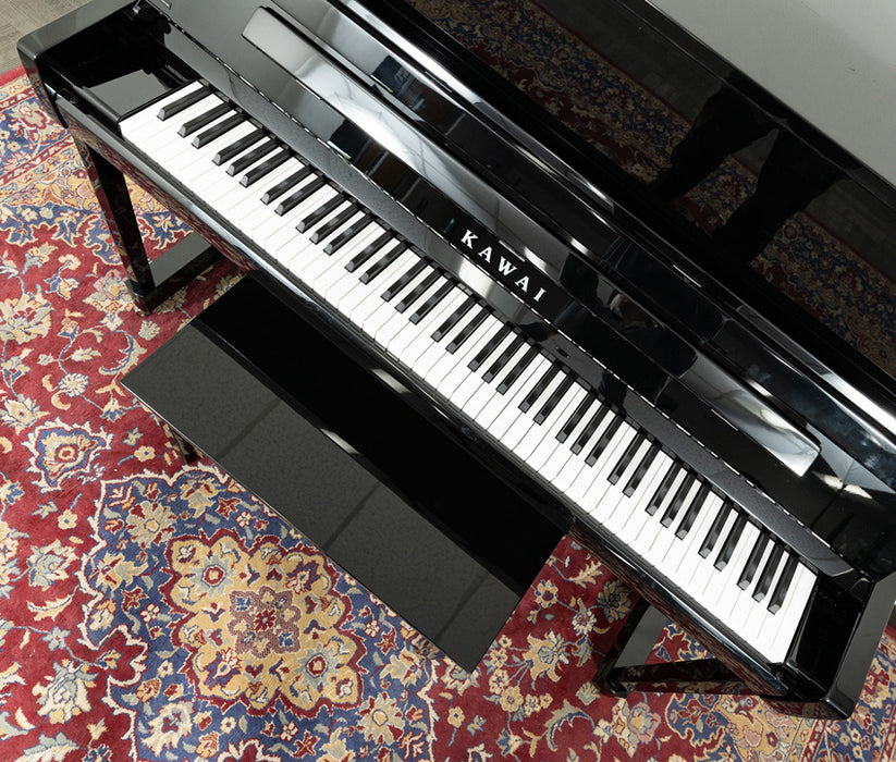 Kawai 48” K-300 Upright Piano | Polished Ebony | SN: 2693588 | Used