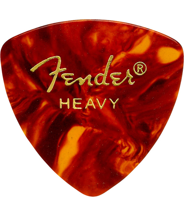 Fender Heavy Shell 346 Celluloid Guitar Picks, 12 pack