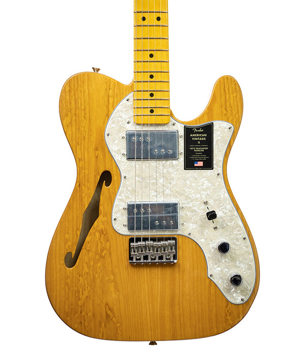 Fender American Vintage II '72 Telecaster Thinline - Aged Natural