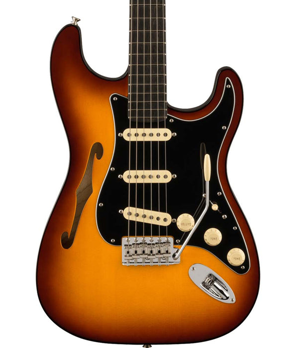 Fender Limited Edition Suona Stratocaster, Thinline, Ebony Fingerboard - Violin Burst