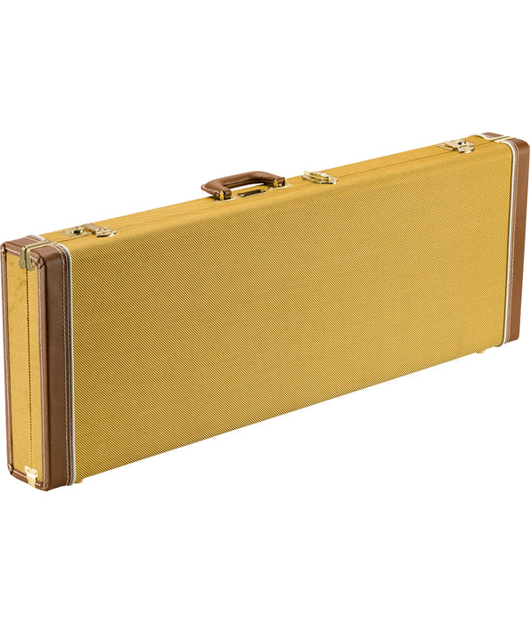 Fender Classic Series Strat/Tele Hardshell Wood Case - Tweed