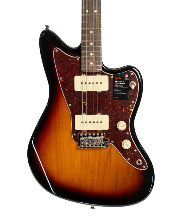 Pre-Owned Fender American Performer Jazzmaster, Rosewood Fingerboard, 3-Color Sunburst | Used