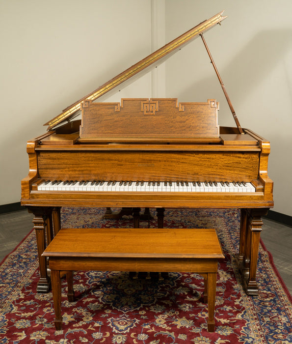 Schiller Classic Grand Piano | Satin Oak | SN : 684651 | Used
