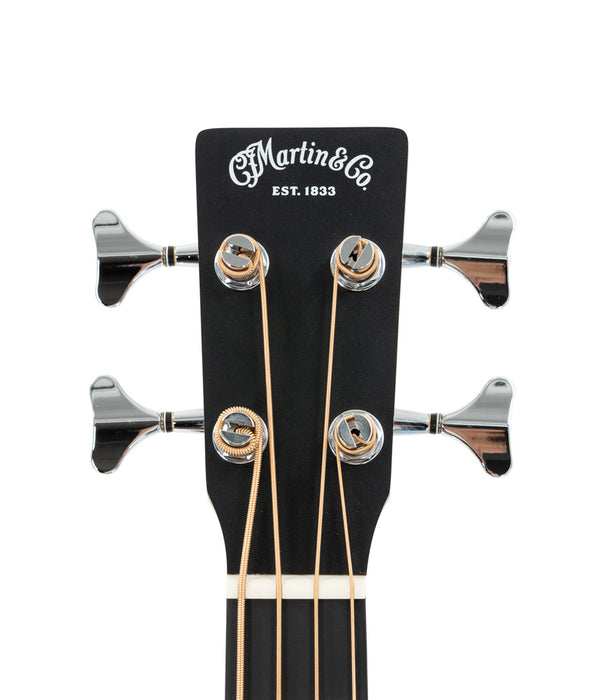 Martin DJr-10E Junior Sitka/Sapele Acoustic Bass Guitar w/ Bag - Satin