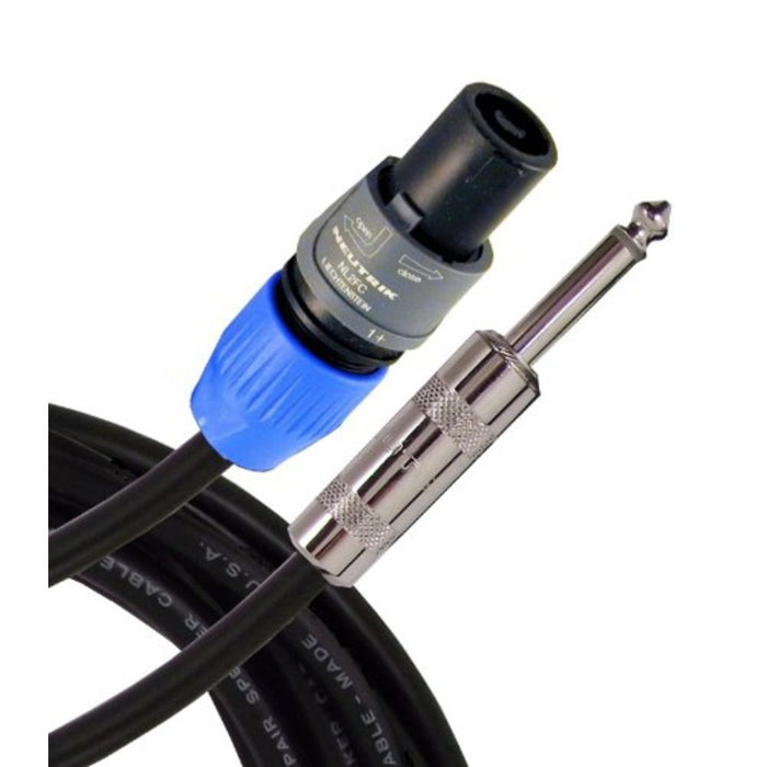 Rapco 15' 16g 1/4-Speakon Cable