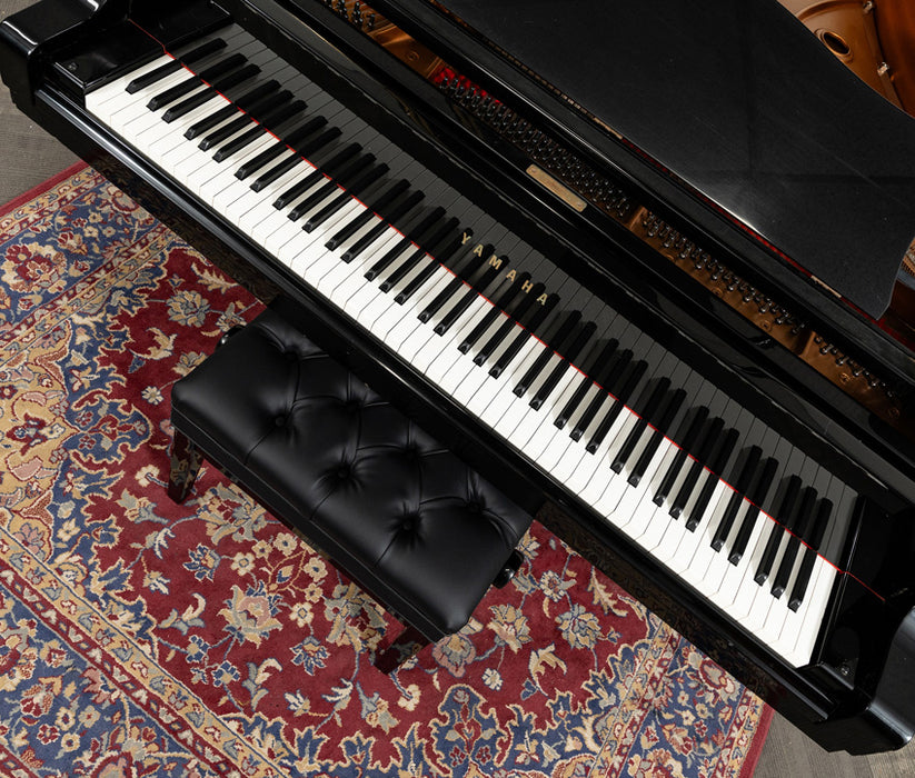 Yamaha C6 7' Conservatory Collection Grand Piano | Polished Ebony | SN: 5988338 | Used