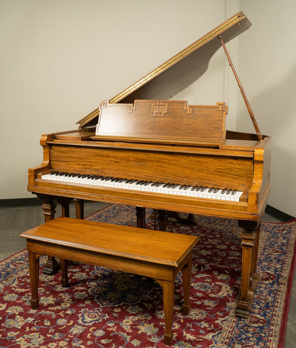 Schiller Classic Grand Piano | Satin Oak | SN : 684651 | Used