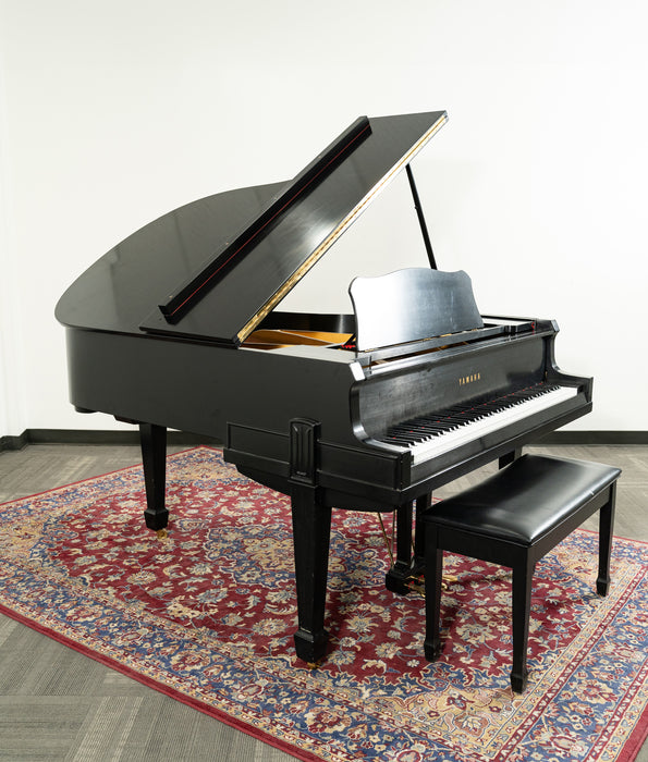 Yamaha Model 158 Grand Piano | Satin Ebony | SN: 69571 | Used