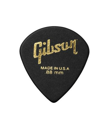 Gibson Modern Guitar Picks 6 Pack .88mm - Black