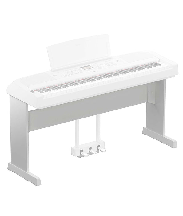 Pre-Owned Yamaha L-300 Wooden Stand for DGX-670 Keyboards - White