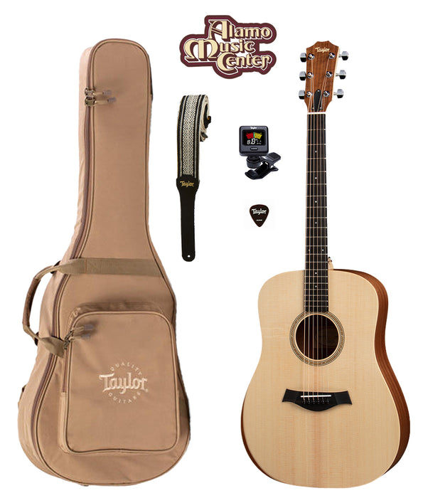 Taylor Academy Series A10E Dreadnought Acoustic-Electric Guitar Bundle