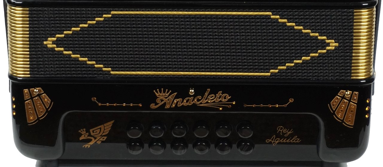Hohner Anacleto Rey Aguila Two Tone Compact GCF/EAD Black | New