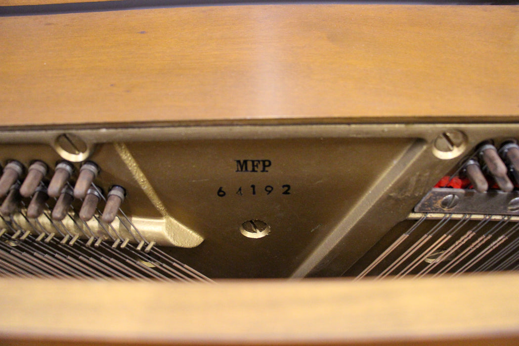 1958 Mason & Hamlin MFP Upright Piano with matching bench