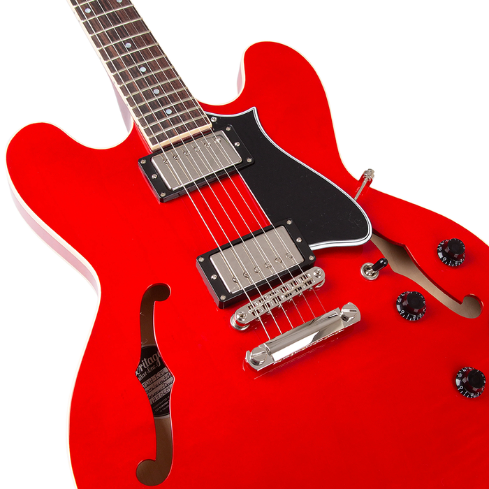 Heritage Standard Collection H-535 Semi-Hollow Electric Guitar with Case - Transparent Cherry