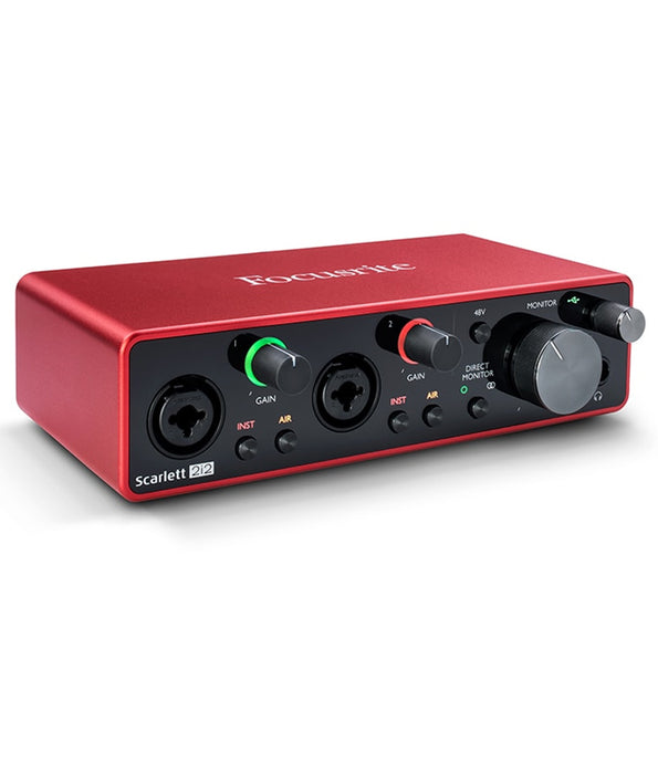 Focusrite Scarlett 2i2 3rd Gen 2-in, 2-out USB Audio Interface