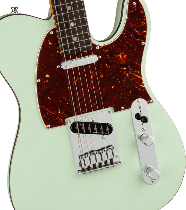 Fender Ultra Luxe Telecaster, Rosewood Fingerboard - Transparent Surf Green