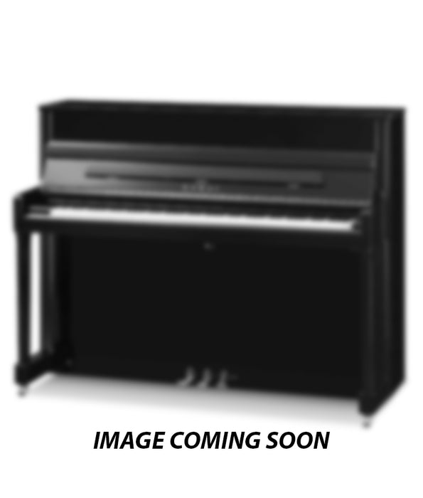 Ritmuller UP121RB 47.75" Studio Piano | Polished Ebony | New