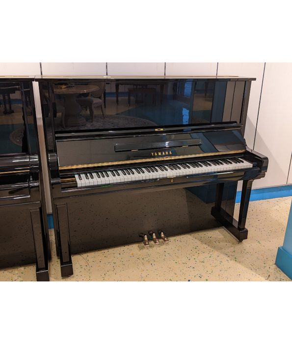 Yamaha 52" Fully Restored U3H Upright Piano| Polished Ebony