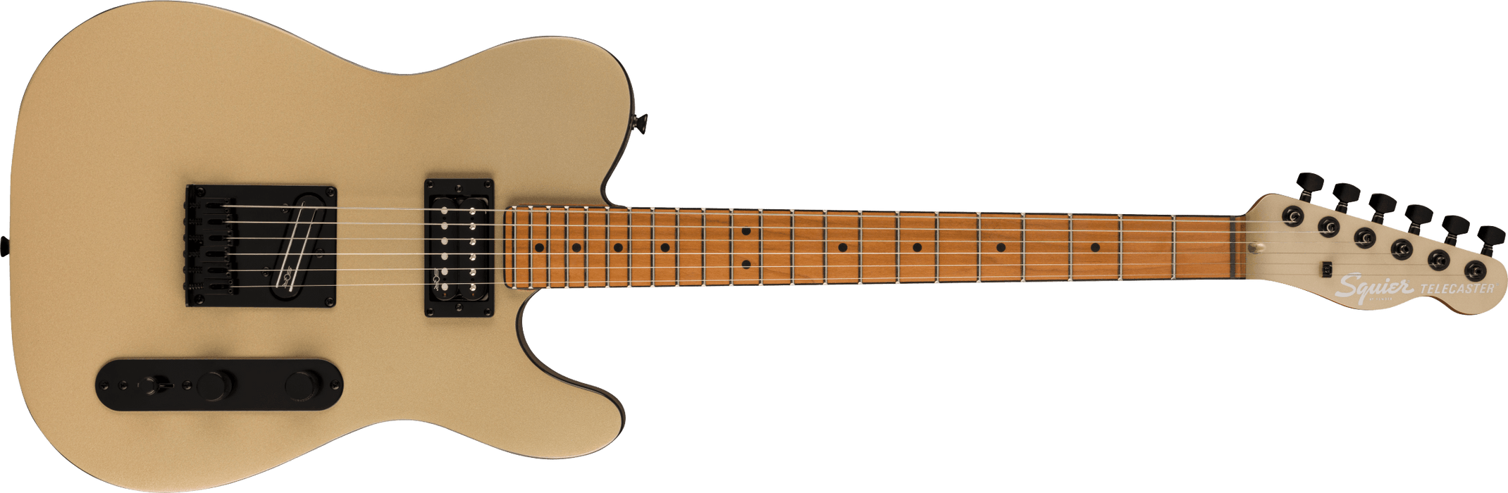 Pre-Owned Squier Contemporary Telecaster RH, Roasted Maple Fingerboard - Shoreline Gold
