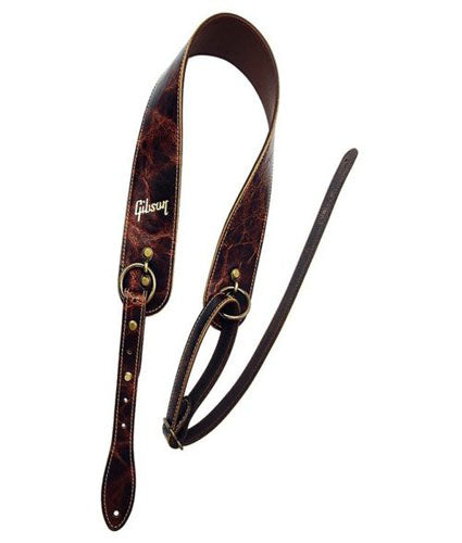 Gibson The Vintage Saddle Strap - Brown