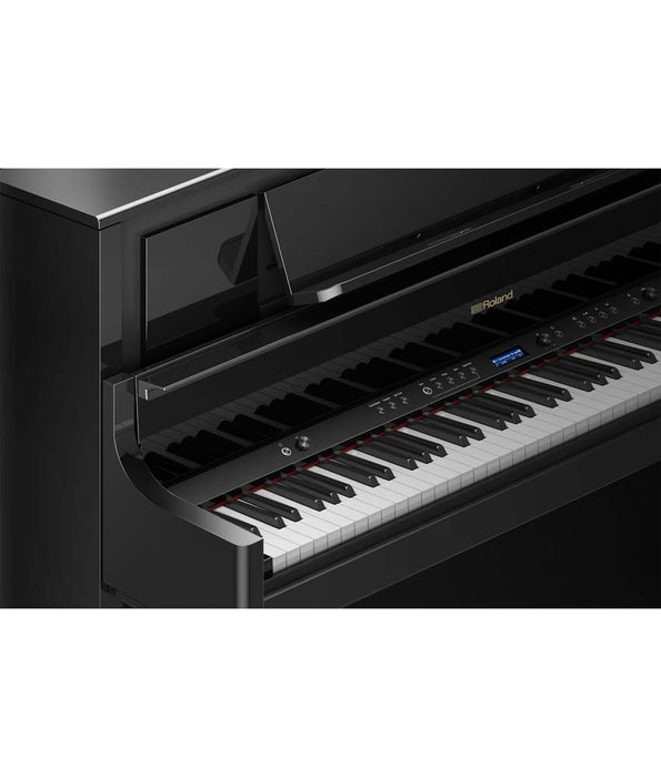 Roland LX708 Digital Piano Kit w/ Bench - Charcoal Black