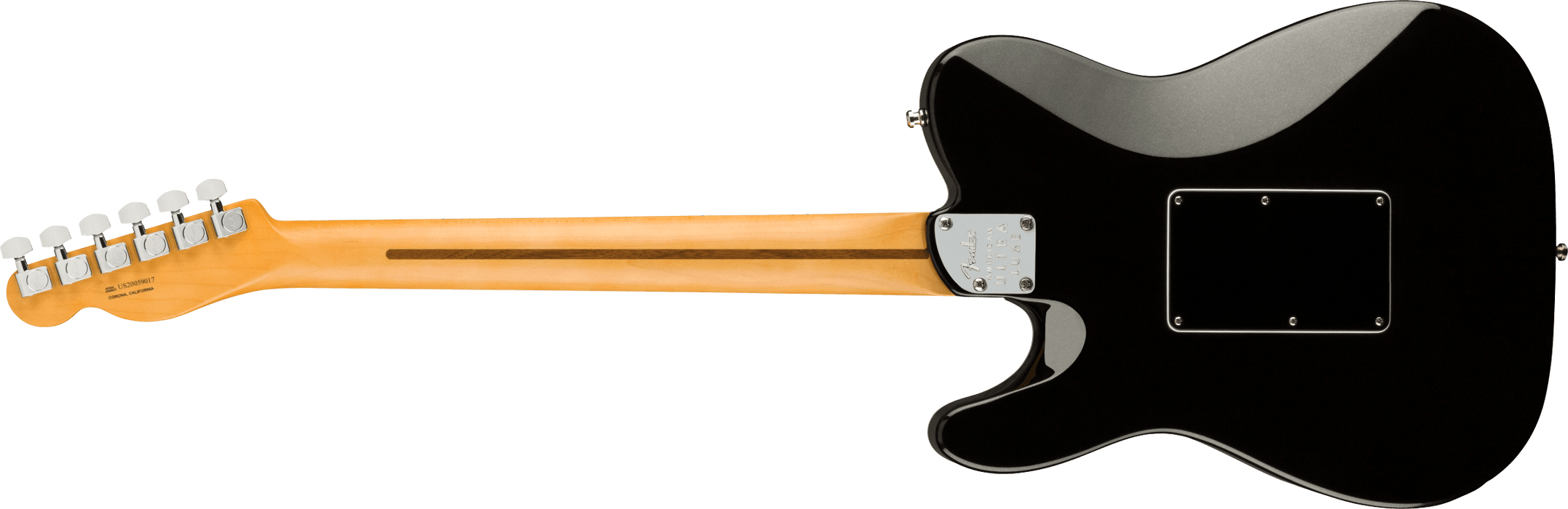 Fender American Ultra Luxe Telecaster Floyd Rose HH, maple Fingerboard - Mystic Black