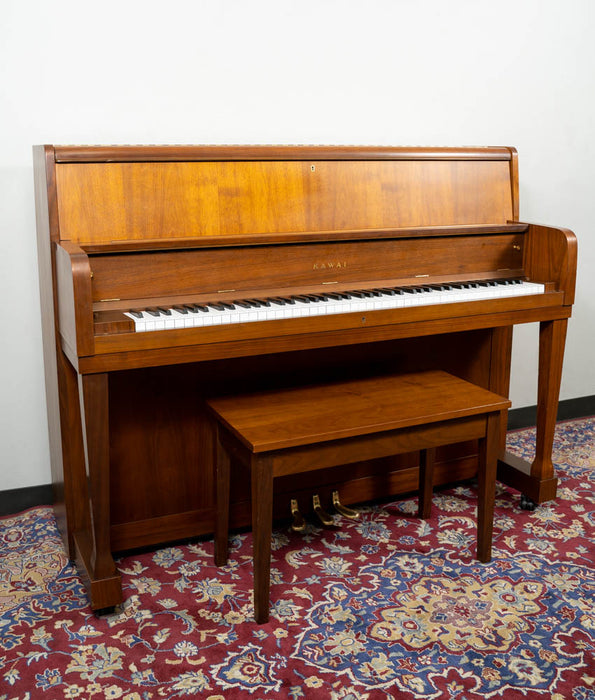 1980 Kawai 46" UST-6 Upright Piano | Satin Walnut