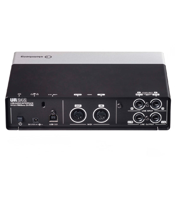 Pre-Owned: Steinberg UR242 USB 2.0 Audio I/O (4 in / 2 out) with MIDI