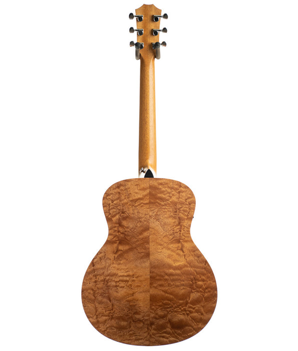 Taylor GSMini-e Limited Edition, Quilted Sapele Acoustic-Electric Guitar- Natural