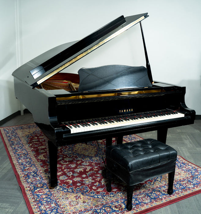 1987 Yamaha 7'4" C7 Conservatory Grand Piano | Polished Ebony