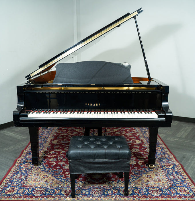 1987 Yamaha 7'4" C7 Conservatory Grand Piano | Polished Ebony