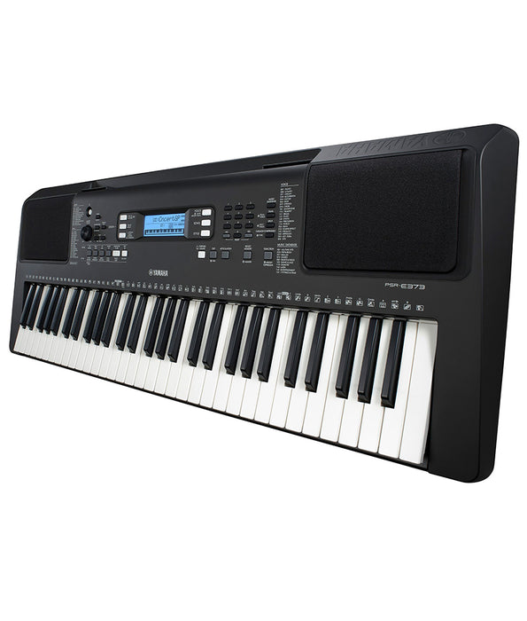 Yamaha PSRE-373 61 Key Portable Keyboard w/ Survival Kit